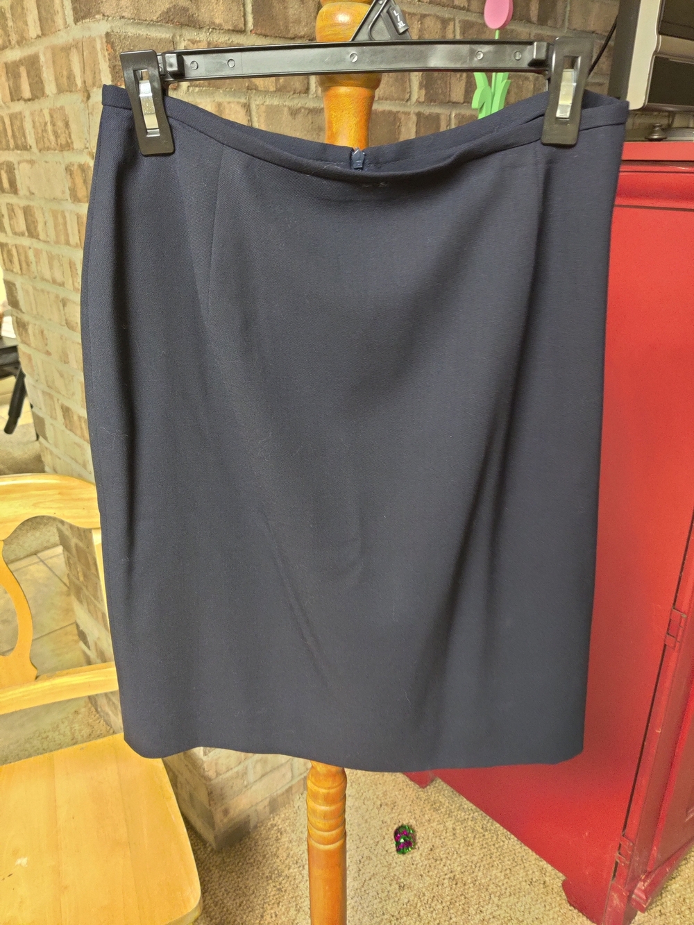 Lauren Ralph LaurenClassic Navy Pencil Skirt - Women's, Size 10 Made In  USA